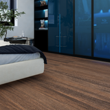 MADEIRA WENGE 8 in. x 48 in. x 8.5 mm MATT Marble Look Tile - Porcelain Floor and Wall Tile (12.92 Sqft/Box)