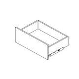 Kansas Oak Closets - 15" front height drawer (20" D) - 15" Width x 13" Height x 20" Depth