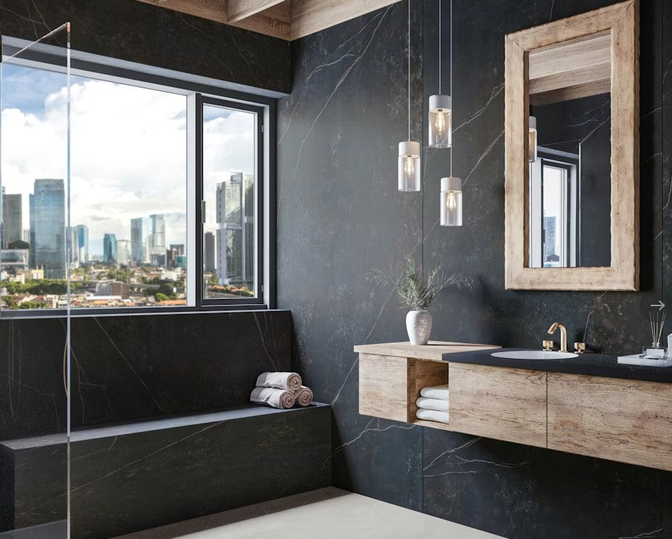 DEKTON Optimma Sintered Stone Bathroom Cladding - Kelya - 96" x 32" Slab