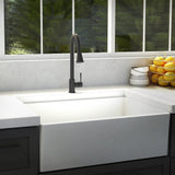 ZLINE Edison Kitchen Faucet in Matte Black (EDS-KF-MB)