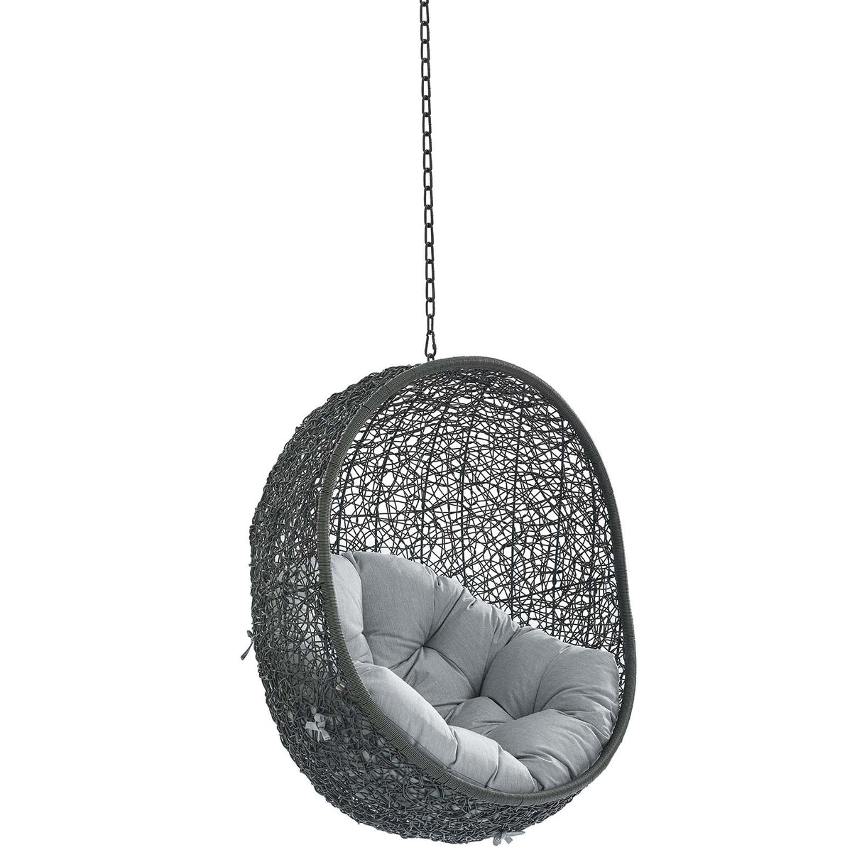Hide Sunbrella Fabric Swing Outdoor Patio Lounge Chair Without Stand