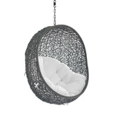 Hide Sunbrella Fabric Swing Outdoor Patio Lounge Chair Without Stand