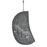 Hide Sunbrella Fabric Swing Outdoor Patio Lounge Chair Without Stand