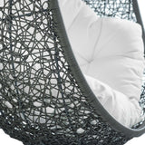 Hide Sunbrella Fabric Swing Outdoor Patio Lounge Chair Without Stand