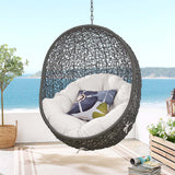 Hide Sunbrella Fabric Swing Outdoor Patio Lounge Chair Without Stand