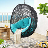 Encase Swing Outdoor Patio Lounge Chair Without Stand - BUILDMYPLACE