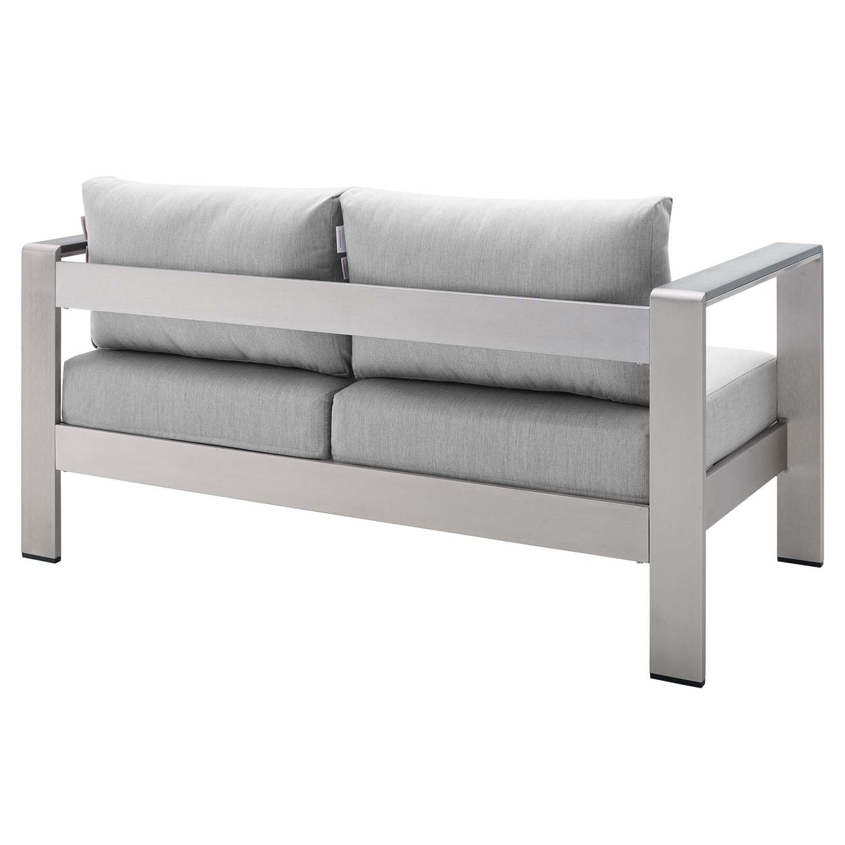 Shore Sunbrella Fabric Outdoor Patio Aluminum 7 Piece Set