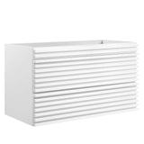 Render 36" Wall-Mount Bathroom Vanity Cabinet (Sink Basin Not Included)