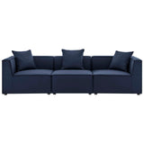 Saybrook Outdoor Patio Upholstered 3-Piece Sectional Sofa