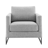 Posse Upholstered Fabric Accent Chair