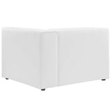Mingle Vegan Leather Right-Arm Chair