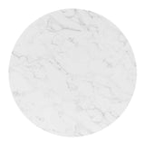 Verne 40" Artificial Marble Dining Table