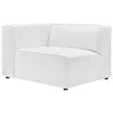 Mingle Vegan Leather 3-Piece Sectional Sofa