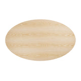 Lippa 60" Oval Wood Grain Dining Table