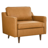 Impart Genuine Leather Armchair