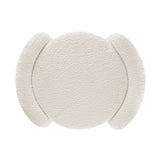 Nebula Boucle Upholstered Ottoman