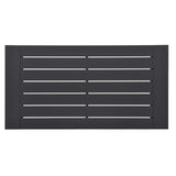 Tahoe Outdoor Patio Powder-Coated Aluminum Coffee Table