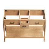 Zaire 48" Double Sink Compatible Bathroom Vanity Cabinet (Sink Basin Not Included)
