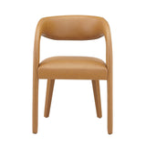 Pinnacle Vegan Leather Dining Chair Set of Two