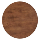 Lina Round Wood Side Table
