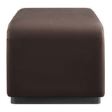 Koda Performance Velvet Waterfall Ottoman