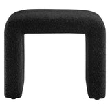 Simba Boucle Fabric Waterfall Stool