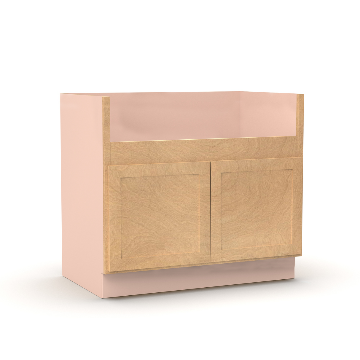 Liberty Shaker Karamel - 39 Inch Farm Sink Base Cabinet - 39" Width x 34.5" Height x 24" Depth
