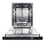 KUCHT Professional 24 in. Top Control Dishwasher in Stainless Steel with Stainless Steel Tub and Multiple Filter System