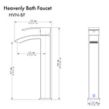 ZLINE Autograph Edition Heavenly Bath Faucet in Polished Gold (HVN-BF-PG)