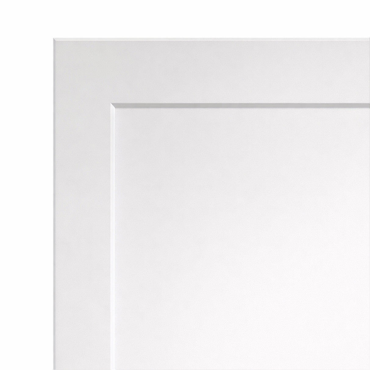 Ivanees 1-Panel Solid Core Shaker Door Slab 96 Inch Height