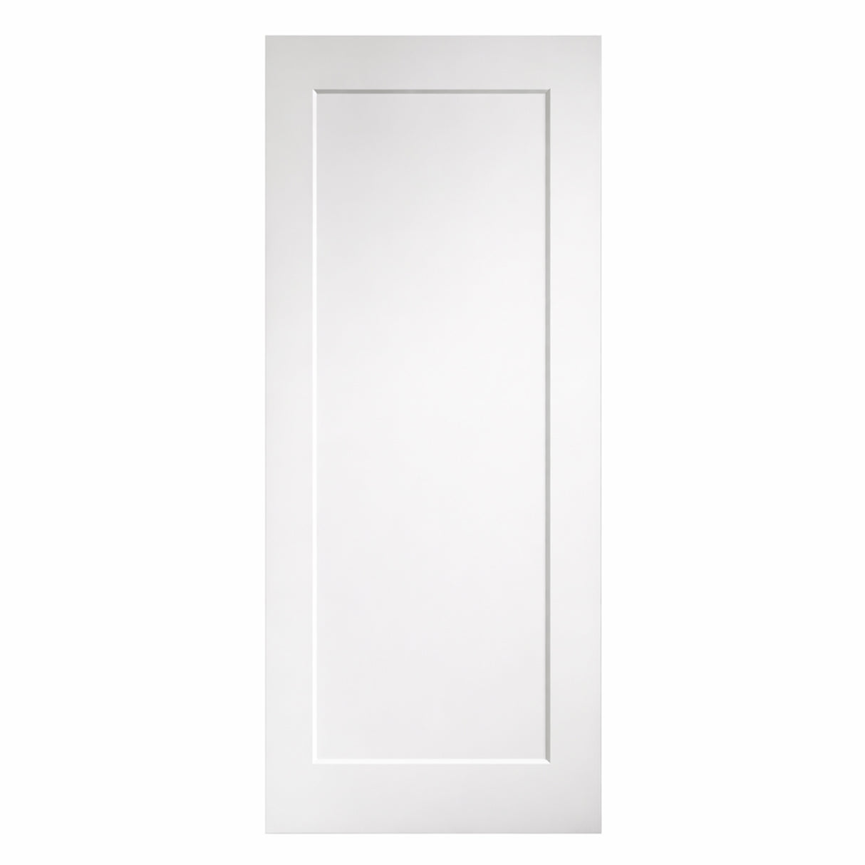Ivanees 1-Panel Solid Core Shaker Door Slab 96 Inch Height