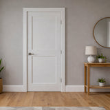 Ivanees 2-Panel Hollow Core Molded Shaker Door Slab 80 Inch Height
