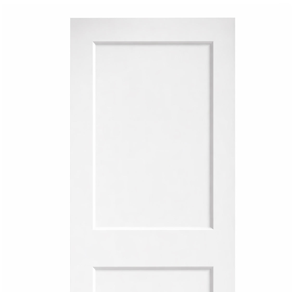 Ivanees 2-Panel Hollow Core Molded Shaker Door Slab 80 Inch Height