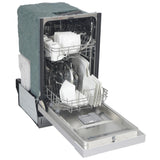 KUCHT Professional 18 in Front Control Dishwasher in Stainless Steel with Stainless Steel Tub and Multiple Filter System