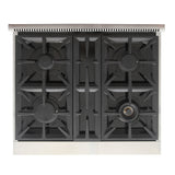 KUCHT Professional 30 in. 4.2 cu. ft. Natural Gas Range and Convection Oven with True Simmer Burners