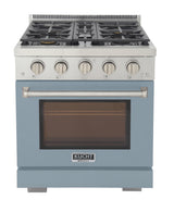KUCHT Professional 30 in. 4.2 cu. ft. Propane Gas Range with Sealed Burners and Convection Oven