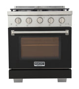 KUCHT Professional 30 in. 4.2 cu. ft. Natural Gas Range and Convection Oven with True Simmer Burners