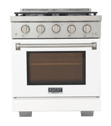 KUCHT Professional 30 in. 4.2 cu. ft. Natural Gas Range with Sealed Burners and Convection Oven