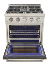 KUCHT Professional 30 in. 4.2 cu. ft. Propane Gas Range with Sealed Burners and Convection Oven
