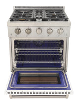 KUCHT Professional 30 in. 4.2 cu. ft. Natural Gas Range with Sealed Burners and Convection Oven