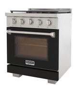 KUCHT Professional 30 in. 4.2 cu. ft. Propane Gas Range with Sealed Burners and Convection Oven