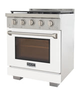 KUCHT Professional 30 in. 4.2 cu. ft. Natural Gas Range with Sealed Burners and Convection Oven