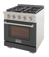 KUCHT Professional 30 in. 4.2 cu. ft. Propane Gas Range with Sealed Burners and Convection Oven