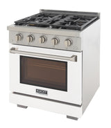 KUCHT Professional 30 in. 4.2 cu. ft. Natural Gas Range with Sealed Burners and Convection Oven