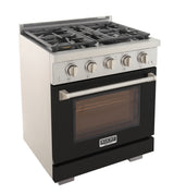 KUCHT Professional 30 in. 4.2 cu. ft. Natural Gas Range with Sealed Burners and Convection Oven