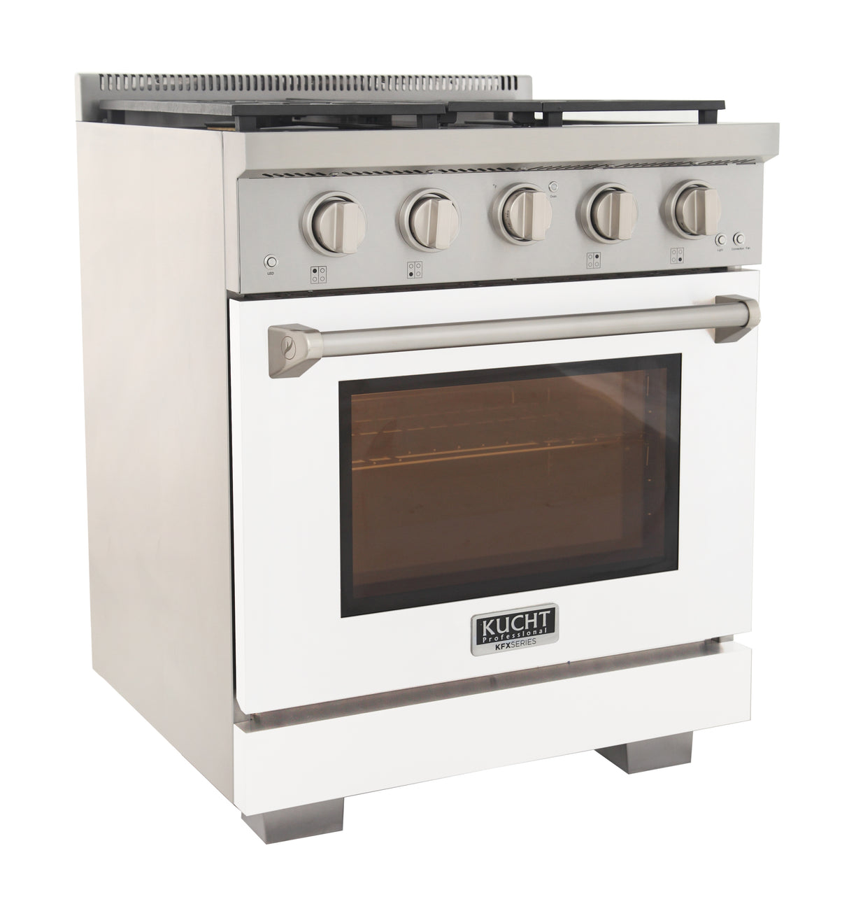 KUCHT Professional 30 in. 4.2 cu. ft. Propane Gas Range with Sealed Burners and Convection Oven