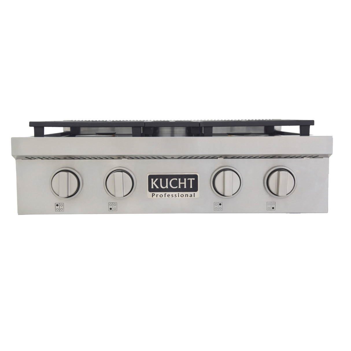 KUCHT Professional 30 in. Propane Gas Range Top with Sealed Burners in Stainless Steel