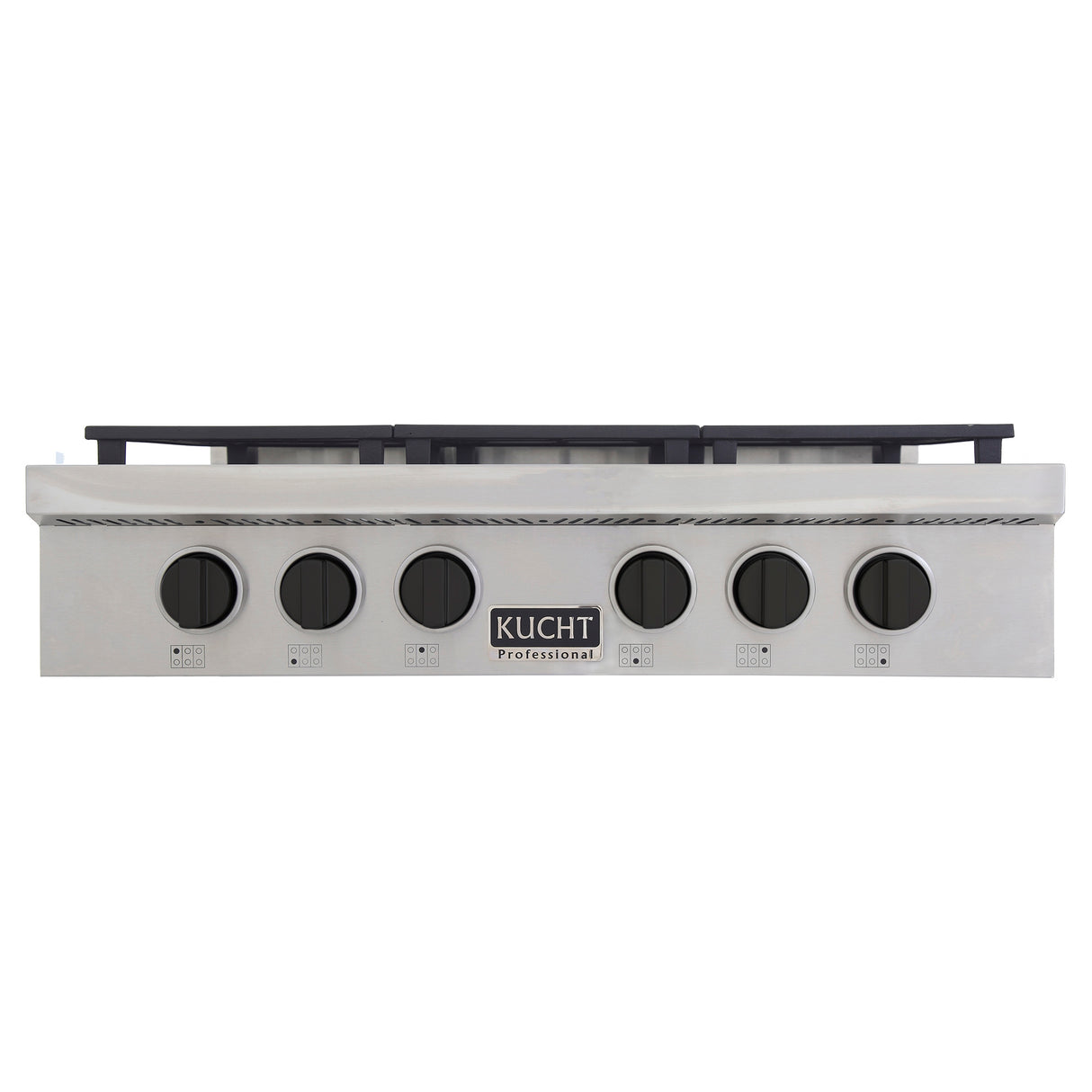 KUCHT Professional 36 in. Natural Gas Range Top with Sealed Burners in Stainless Steel