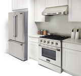 KUCHT Professional 30 in. 4.2 cu. ft. Dual Fuel Range for Propane Gas with Sealed Burners and Convection Oven in Stainless Steel