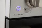 KUCHT Professional 36 in. 5.2 cu. ft. Propane Gas Range with Sealed Burners and Convection Oven in Stainless Steel